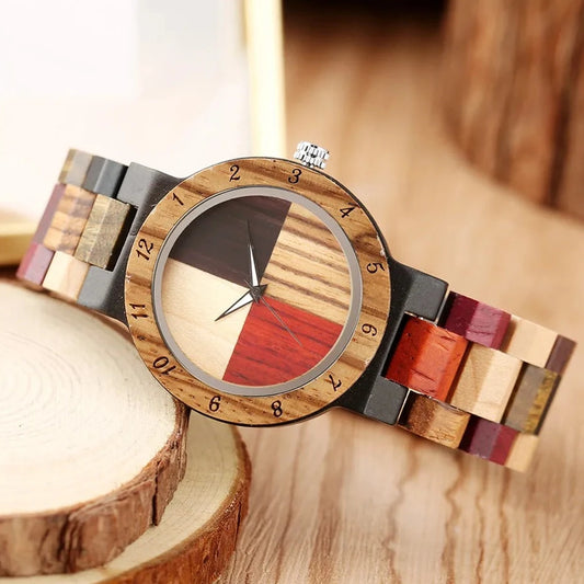 Wooden Lady Bracelet Watches