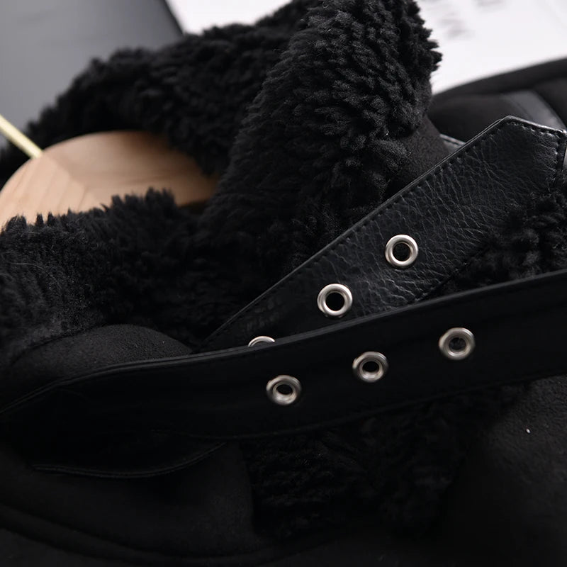 Women Warm Winter Suede