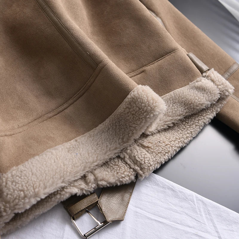 Women Warm Winter Suede