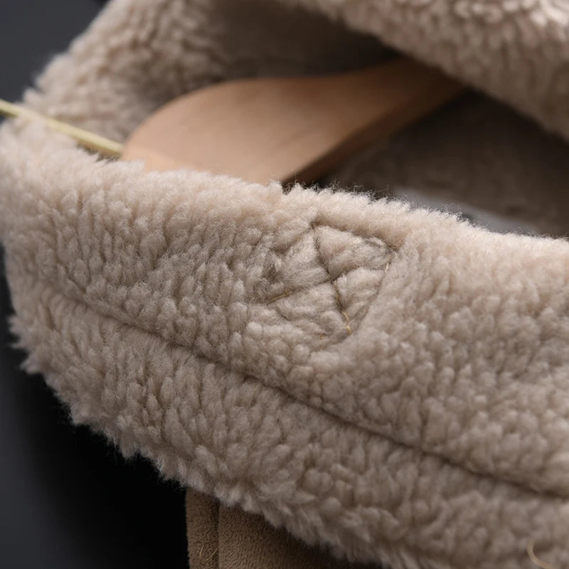 Women Warm Winter Suede