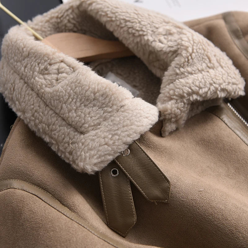 Women Warm Winter Suede